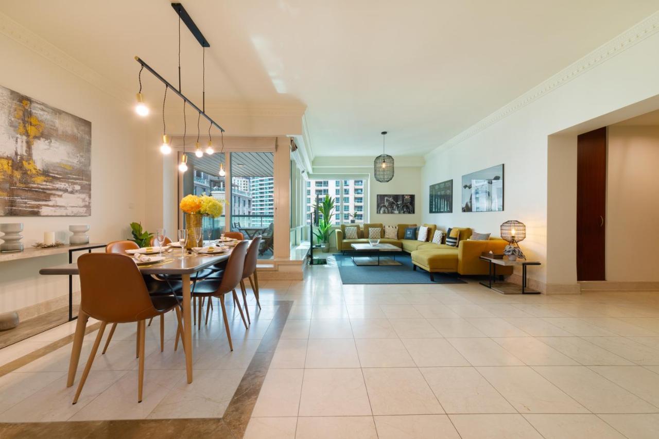 Maison Privee - Stunning Waterfront Apt With Marina View Nxt To Beach Dubai Exterior foto
